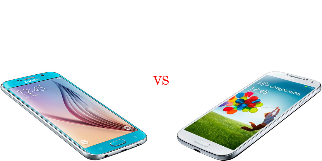 Samsung Galaxy S6 versus Samsung Galaxy S5 6